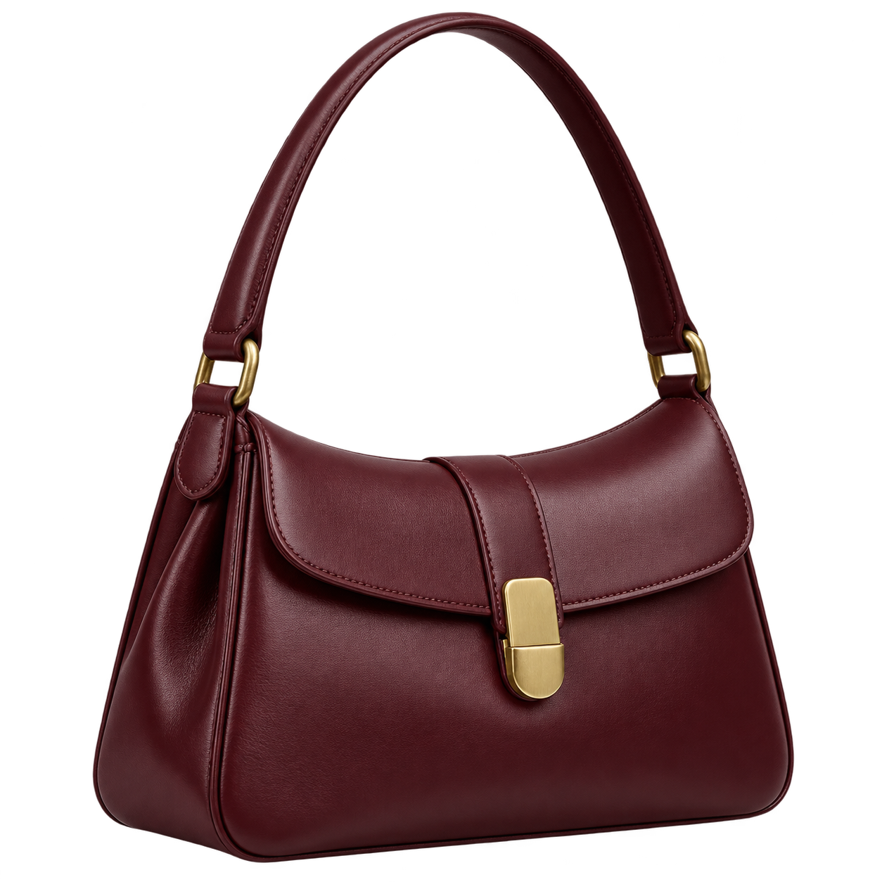 Burgundy bag